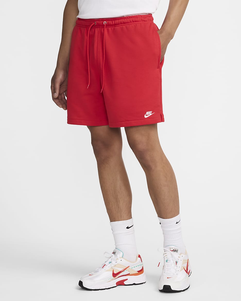 Short nike homme rouge on sale